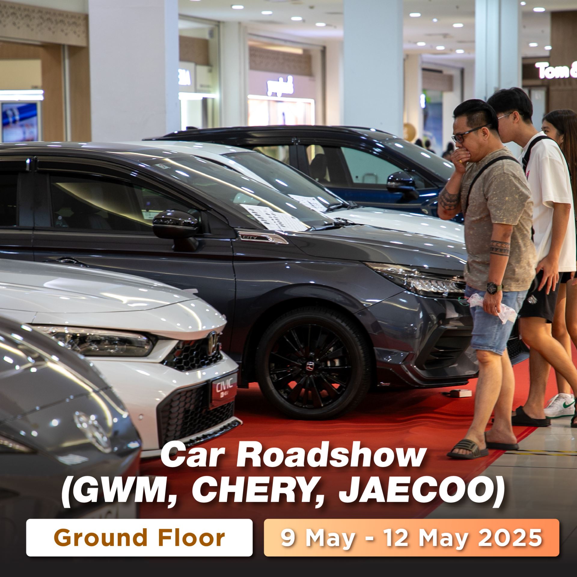 Car Roadshow (GWM, CHERY, JAECOO) 